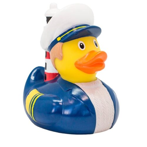 Pato de Goma Lilalu Faro Marino Muñeco Coleccionable de 9 cm LI2228