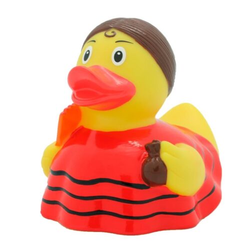 Pato de Goma Lilalu Flamenca Muñeco Coleccionable de 9 cm LI1974