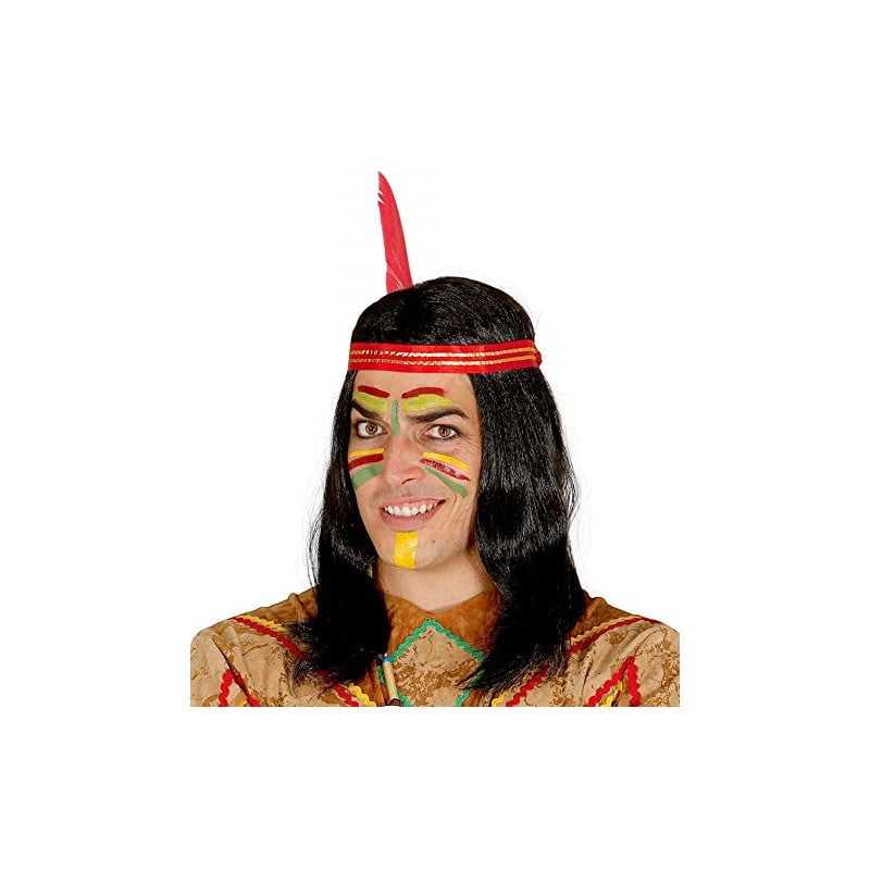 Peluca Indio - Guirca 4167