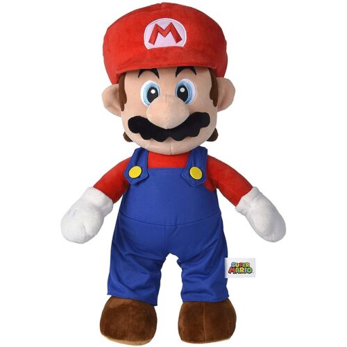Peluche de Super Mario de 50 cm de altura licencia oficial de Nintendo