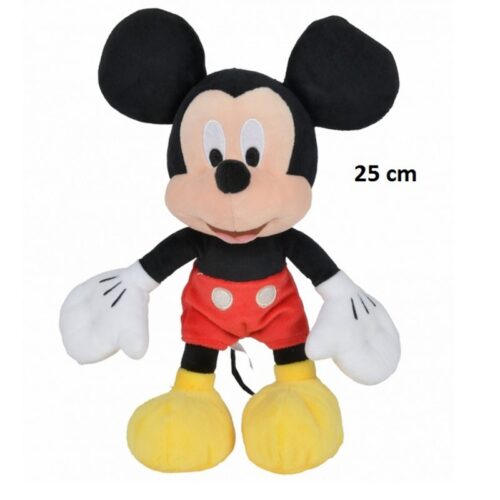 Peluche Mickey Mouse de 25 cm con licencia Disney de Simba Toys