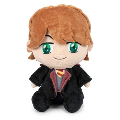 Peluche Softies de Ron Weasly con vestimenta de Gryffindor 20cm