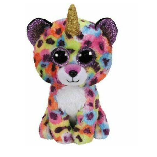 Peluche de Giselle leopardo unicornio con 15 cm de TY Beanie Boos