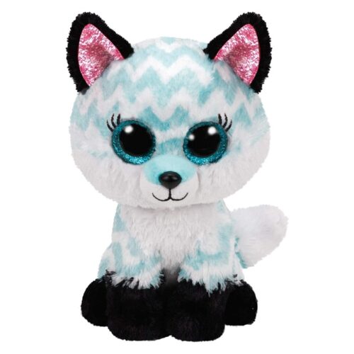Peluches Beanie Boo modelo zorrito multicolor de 15 cm