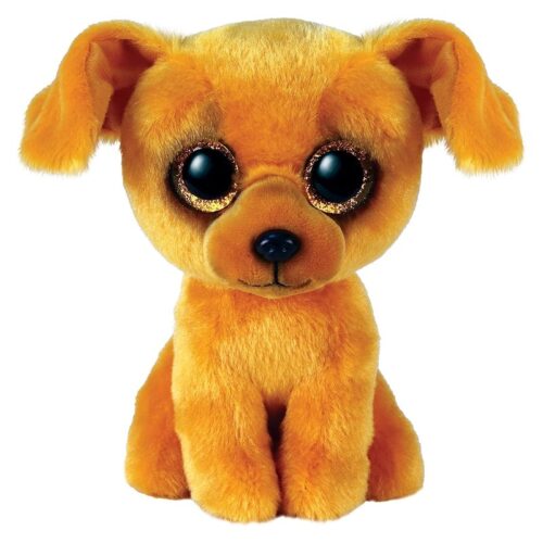 Peluches Beanie Boo modelo Zuzu marrón claro de 15 cm