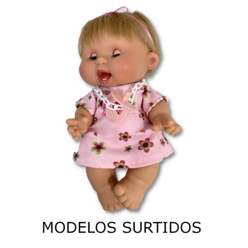 Muñeco Pepote artesanal con pelo modelos surtidos de Nines dOnil 804