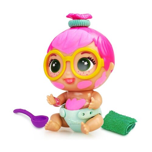 Mini Bellie Pepa Prr Messy Mash con mancha papilla de olor a caramelo