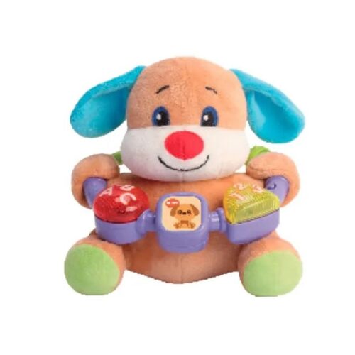 Muñeco bebe perrito de 20 cm interactivo para aprender