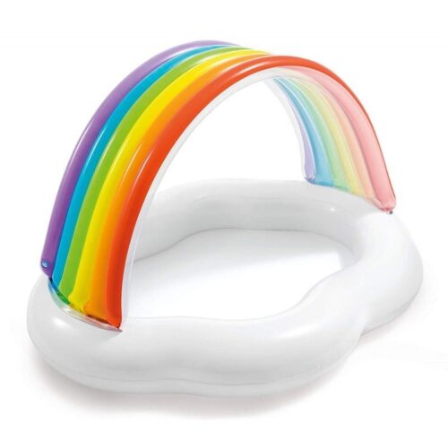 Piscina con Toldo Arco Iris Infantil – Intex 57141