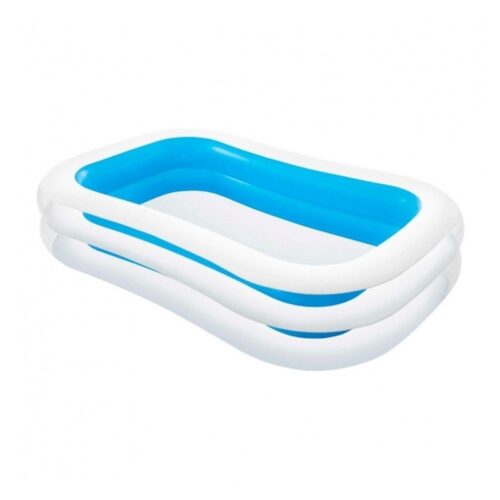 Piscina hinchable rectangular INTEX 262x175x56 Cm – 770 L azul