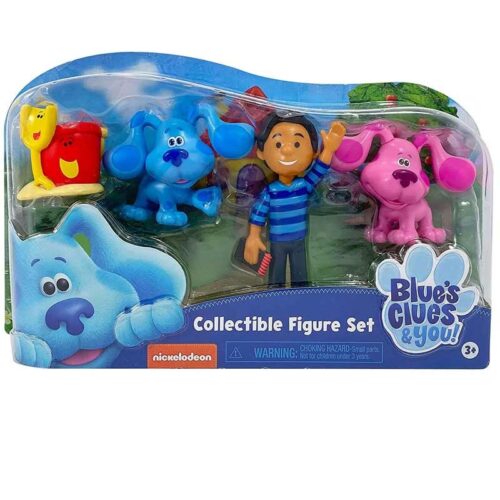 Pista de Blue y tu, Set de figuras coleccionables – Famosa