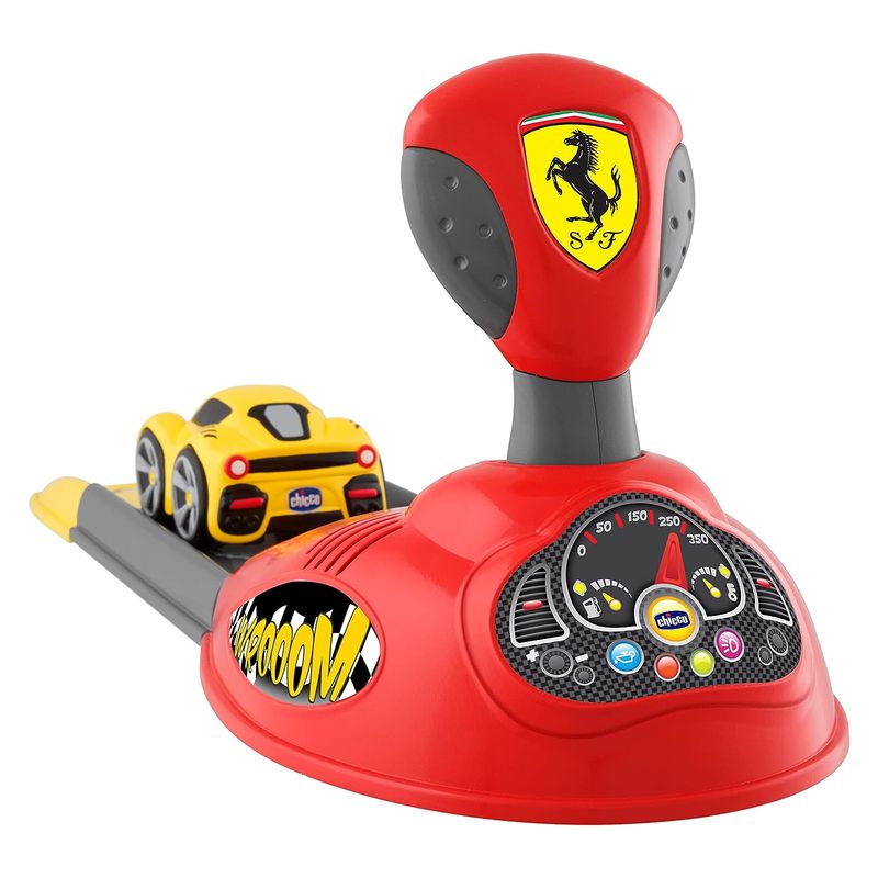Playset Pista lanzadera de Ferrari con Mini Turbo Touch Amarillo - Imagen 2