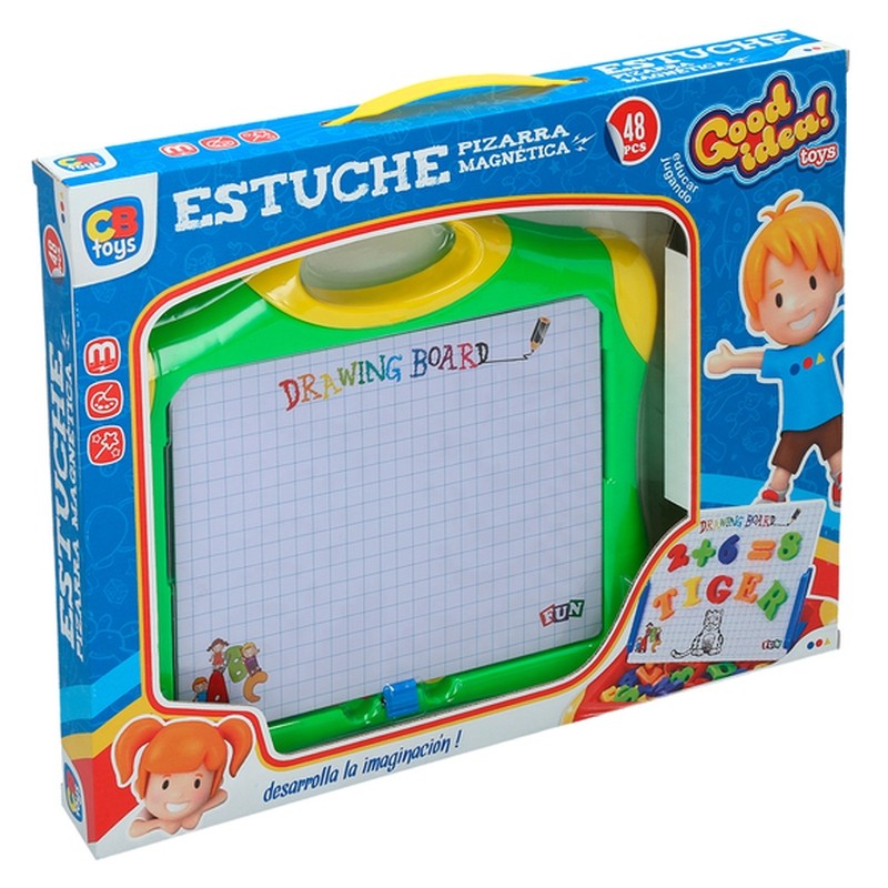 Pizarra magnética con letras multicolor Good Idea! de 48 piezas