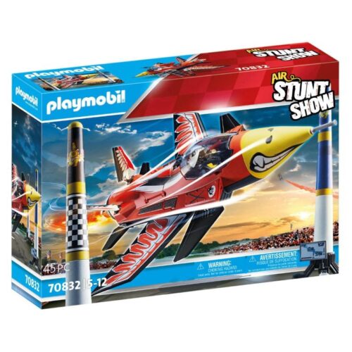 Playmobil Air Stuntshow modelo avión ágila con personajes 70832