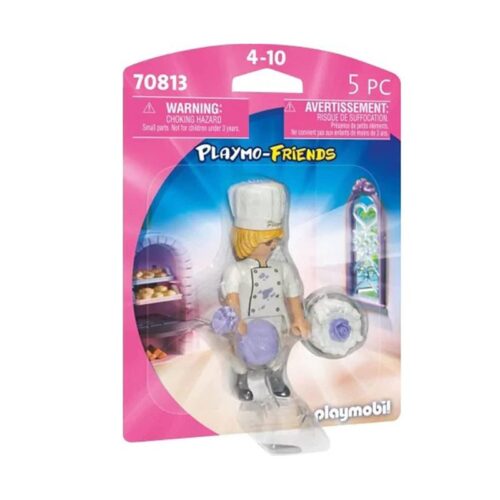 Playmobil figura pastelera con accesorios de Playmo-Friends 70813