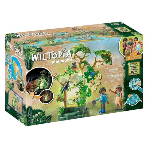 Playmobil Wiltopia modelo selva trópical con luces y sonidos 71009
