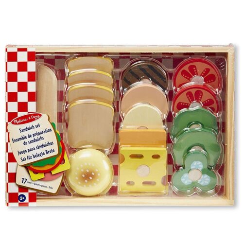 Playset de madera para hacer sandwiches de Melissa & Doug
