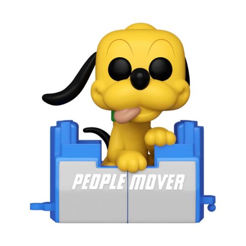 Funko POP Disney 1164 Pluto con lengua fuera en el vagón People Mover