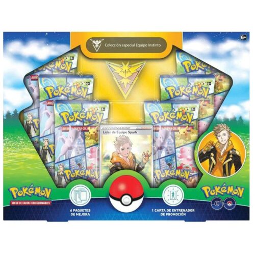 Pokémon Go caja premium TCG de la colección especial equipo instinto