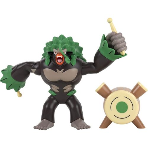 Figura Epic Pokémon Rillaboom con tamaño de 18 cm y cuerpo articulable