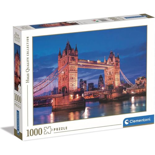 Puzzle 1000 piezas de Puente de la Torre de Londres iluminado de noche