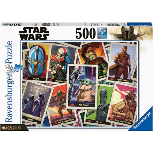 Puzzle 500 piezas The Mandalorian Star Wars – Ravensburger 16561
