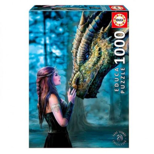 Puzzle de 1000 Piezas Colección Anne Stokes Erase Una vez de Educa