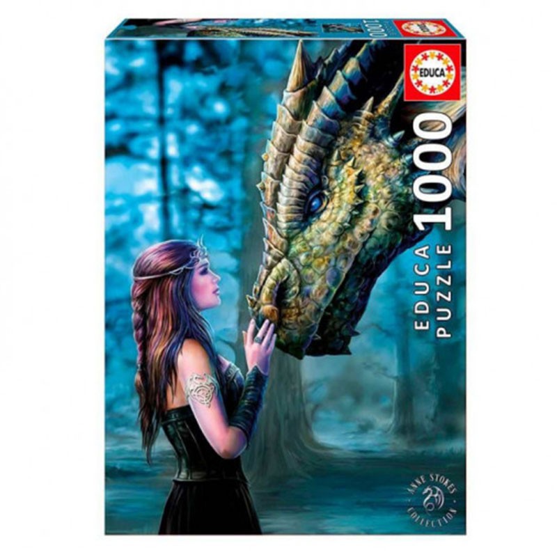 Puzzle de 1000 Piezas Colección Anne Stokes Erase Una vez de Educa