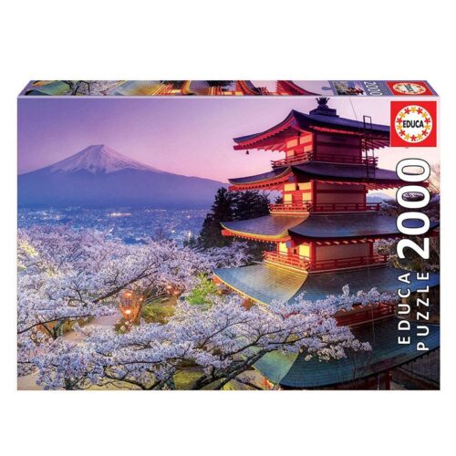 Puzzle de 2000 Piezas para Adultos Monte Fuji de Educa