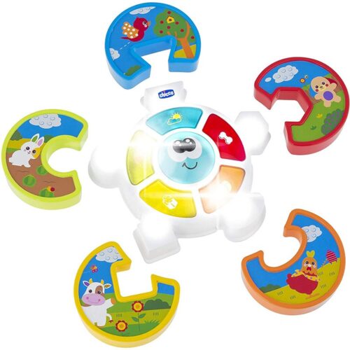 Juego Electrónico Infantil descubre el Animal Luz y Sonido Chicco 10602
