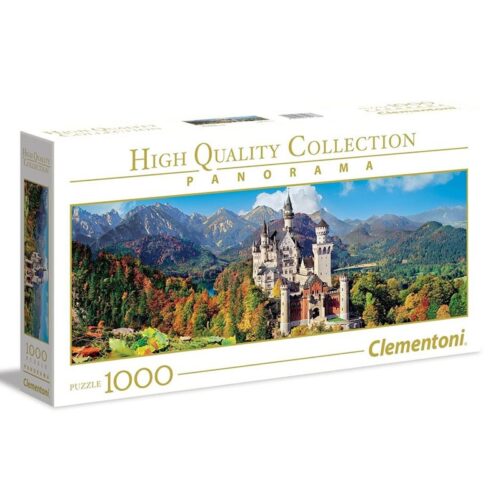 Puzzle de 1000 piezas para Adultos de Neuschwanstein de Clementoni