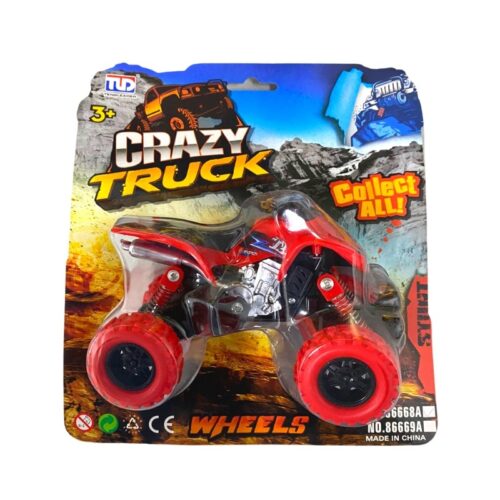 Quad Crazy Trunk rojo modelo 22-387 de colección