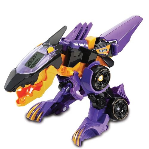 Rayo el Espinosaurio bólido interactivo de Switch & Go Dinos con voz