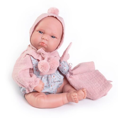 Mi pequeño Reborn Tufi de 33 cm con dou dou de Antonio Juan 82203
