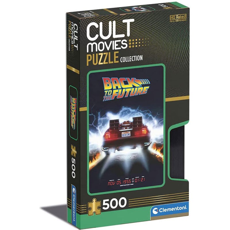Puzzle 500 piezas Regreso al futuro de la colección películas de culto