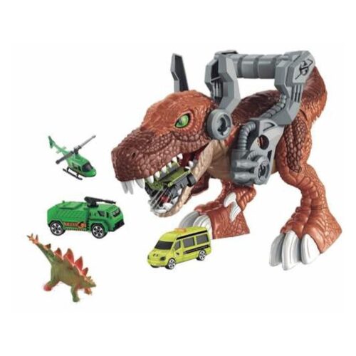 Robot dinosaurio T-Rex con accesorios incorporados 22-364