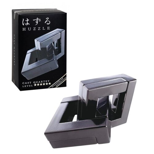 Rompecabezas Metal Huzzle Cast Quartet Dificultad 6 de Eureka Puzzles
