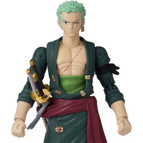 Figura Roronoa Zoro One Piece articulable de 15 cm anime heroes
