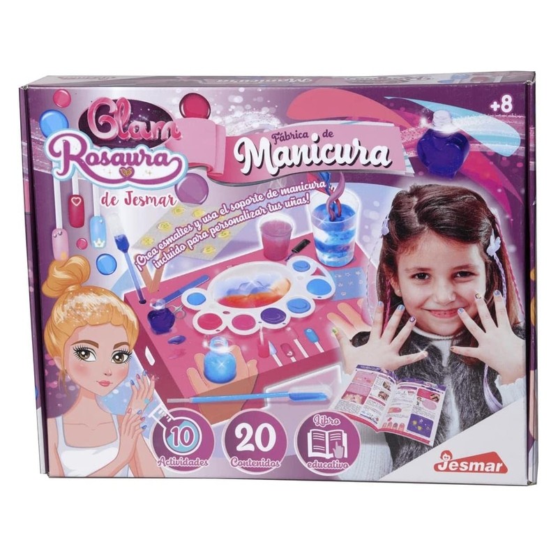 Rosaura Glam fábrica de manicura profesional con 20 modelos