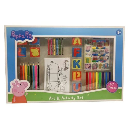 Set de actividades y dibujo de Peppa Pig con 67 piezas GS67PG