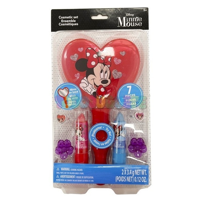 Set de belleza de Minnie Mouse con espejo con luz incluida