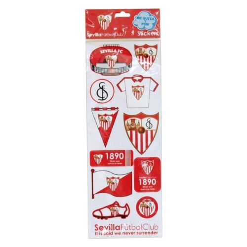 Blíster con pegatinas removibles del Sevilla Fútbol Club CYP ST20S