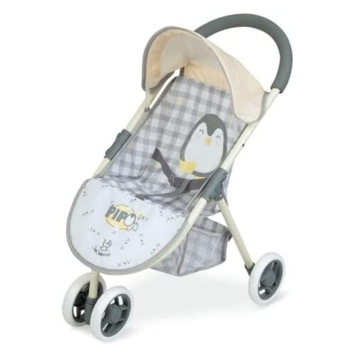 Silla muñecas cuatro ruedas De Cuevas Toys colección Pipo 34x50x55cm