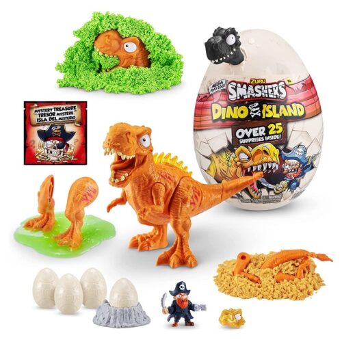 Smashers Dino Island Surprise mega huevo T-Rex coleccionable