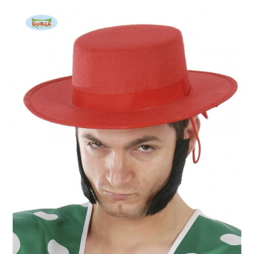 SOMBRERO CORDOBES FIELTRO ROJO – Guirca 13627