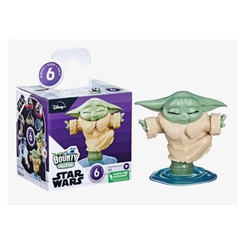 Figura Grogu Baby Yoda meditando de Star Wars Bounty Collection Nº34