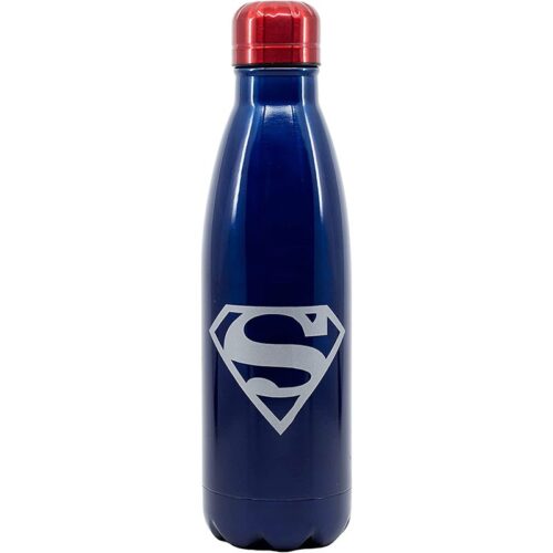 Botella simbolo Superman de acero inoxidable con capacidad de 780 ml