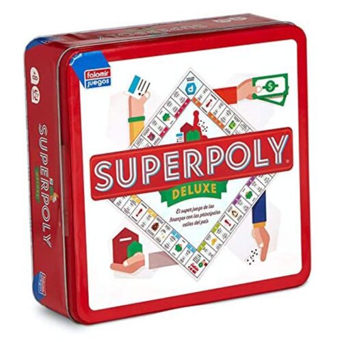 Juego de mesa Superpoly Deluxe el clasico de las finanzas para niños