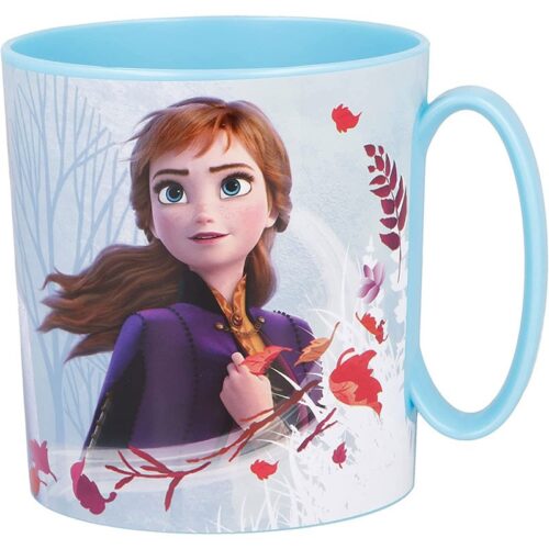 Taza plástico de Frozen 2 con Anna y Olaf reutilizable de Stor 51004