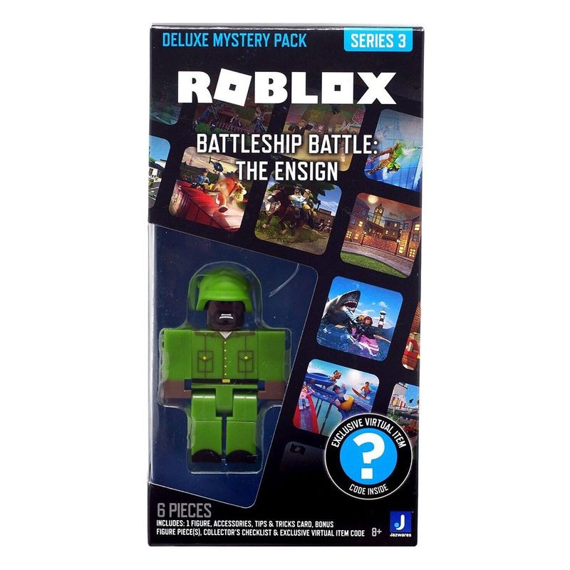 Roblox figura deluxe Mystery Battleship Battle The Ensign Serie 3